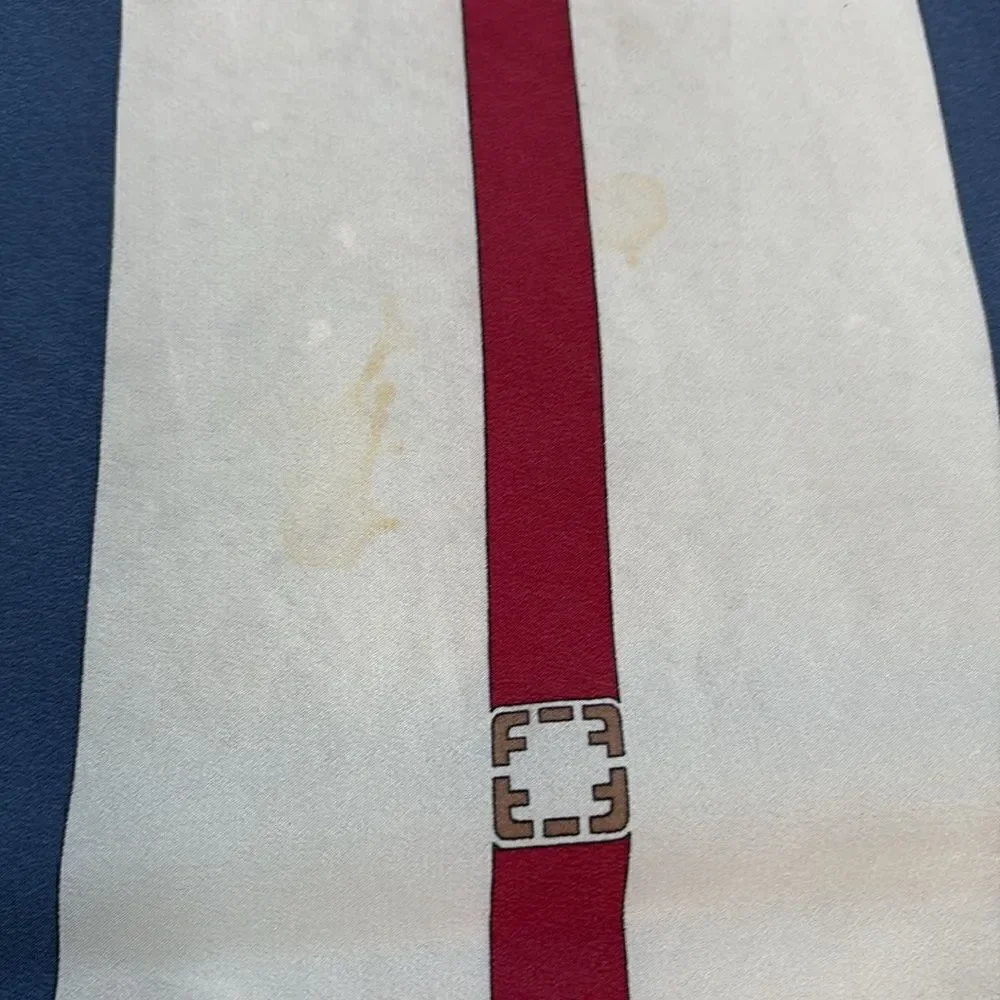 Vintage Ferragamo silk scarf